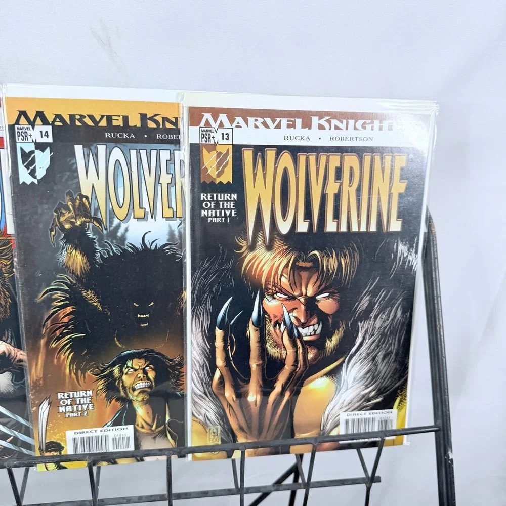 Marvel Knights Wolverine 1-3 5 7-11 13-19 Lot Greg Rucka Brotherhood Native